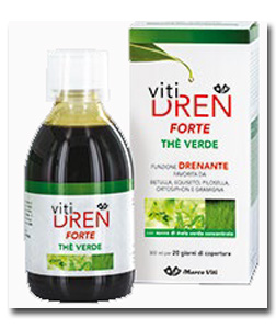 VITIDREN FORTE THE VERDE SOLUZIONE 300 ML CON TAPPO DOSATORE - Farmaunclick.it