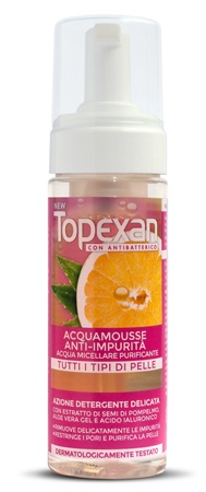 NEW TOPEXAN ACQUA MOUSSE ANTIMPURITA' 170 ML - Farmaunclick.it