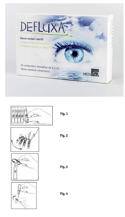 DEFLUXA GOCCE OCULARI 15 CONTENITORI MONODOSE DA 0,4 ML - Farmaunclick.it