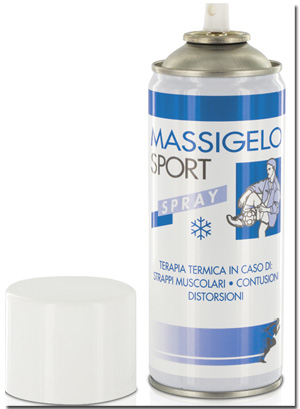 GHIACCIO ISTANTANEO MASSIGELO SPORT BOMBOLETTA SPRAY 400ML - Farmaunclick.it