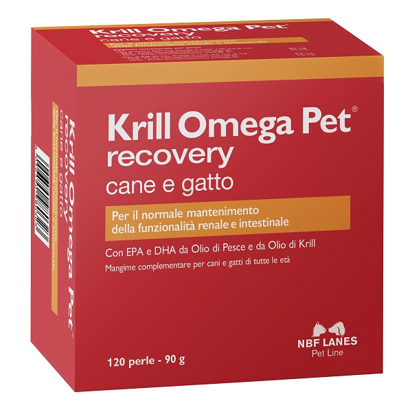 KRILL OMEGA PET RECOVERY BLISTER 120 PERLE - Farmaunclick.it
