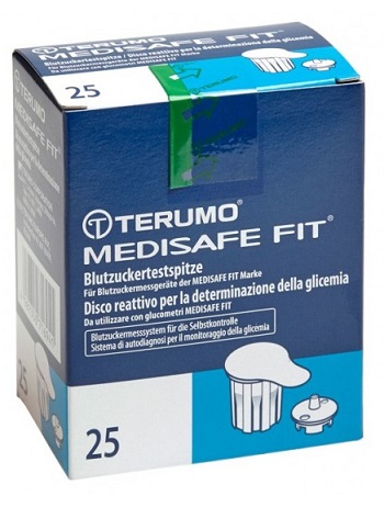 DISCO PER LA DETERMINAZIONE DELLA GLICEMIA MEDISAFE FIT 25 PEZZI - Farmaunclick.it