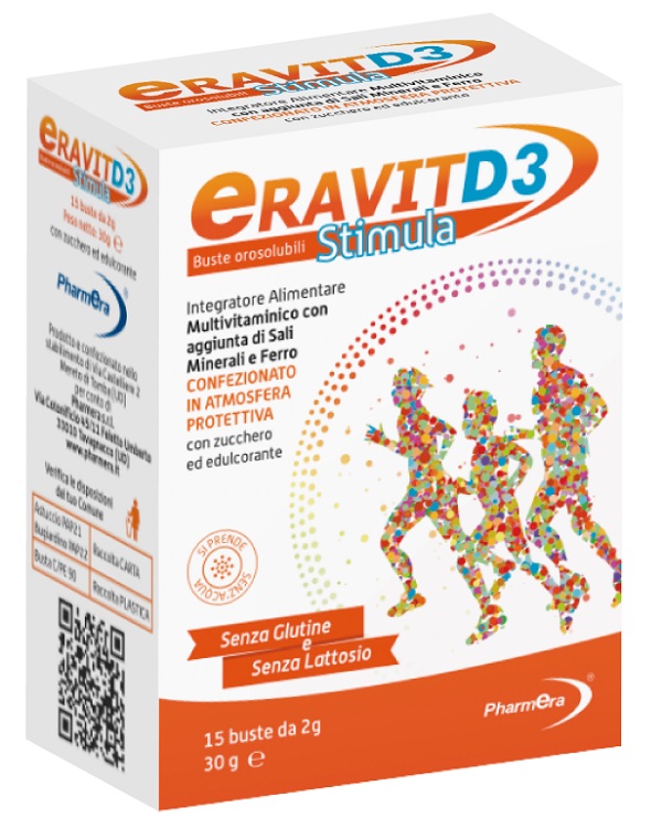 ERAVIT D3 STIMULA 15 BUSTINE STICK PACK 2 G - Farmaunclick.it