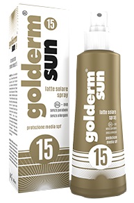 GOLDERM SUN SPF 15 SPRAY 200 ML - Farmaunclick.it