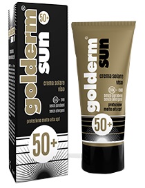 GOLDERM SUN SPF 50+ CREMA VISO 50 ML - Farmaunclick.it