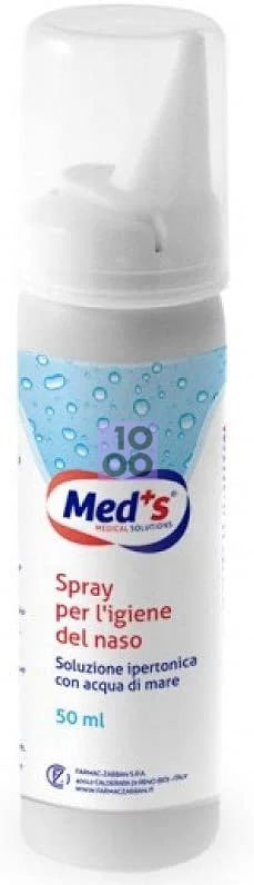 MEDS SPRAY IPERTONICO ACQUA NASO 50 ML - Farmaunclick.it