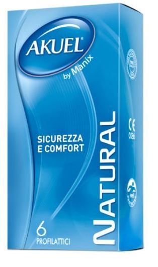 PROFILATTICO ANSELL AKUEL BY MANIX NATURAL B 6 PEZZI - Farmaunclick.it