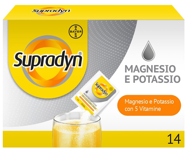 SUPRADYN MAGNESIO POTASSIO SENZA ZUCCHERO 14 BUSTINE 4 G - Farmaunclick.it