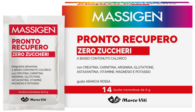 MASSIGEN PRONTO RECUPERO ZERO ZUCCHERI 14 BUSTINE - Farmaunclick.it