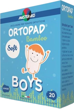 CEROTTO OCULARE PER ORTOTTICA ORTOPAD SOFT BOYS REGULAR 20 PEZZI - Farmaunclick.it
