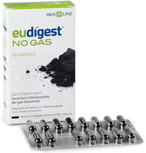 EUDIGEST NO GAS 30 CAPSULE VEGETALI - Farmaunclick.it