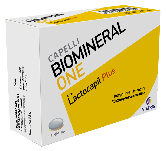 BIOMINERAL ONE LACTOCAPIL PLUS 30 COMPRESSE - Farmaunclick.it