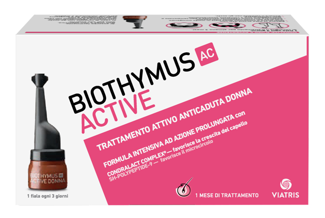 BIOTHYMUS AC ACTIVE TRATTAMENTO ATTIVO ANTICADUTA DONNA 10 FIALE - Farmaunclick.it