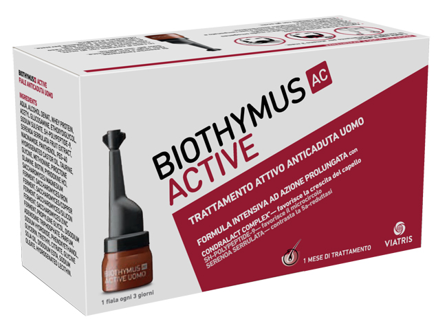 BIOTHYMUS AC ACTIVE TRATTAMENTO ATTIVO ANTICADUTA UOMO 10 FIALE 3,5 ML - Farmaunclick.it