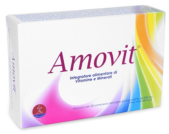 AMOVIT 30 COMPRESSE GASTROPROTETTE - Farmaunclick.it