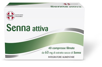 MATT DIVISIONE PHARMA SENNA ATTIVA 40 COMPRESSE - Farmaunclick.it