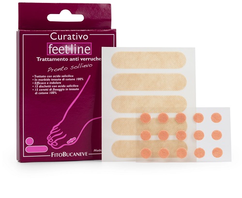 FEET LINE TRATTAMENTO ANTI VERRUCHE CEROTTI 15 PEZZI - Farmaunclick.it