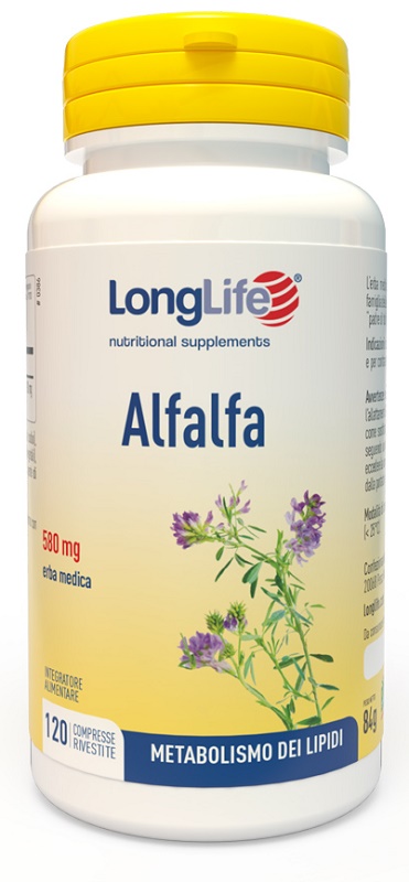 LONGLIFE ALFALFA 120 COMPRESSE - Farmaunclick.it
