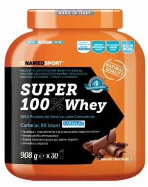SUPER100% WHEY SMOOTH CHOCOLATE 908 G - Farmaunclick.it