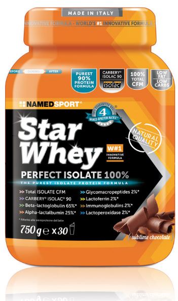 STAR WHEY SUBLIME CHOCOLATE 750 G - Farmaunclick.it