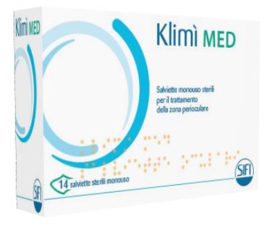 KLIMI' MED 14 SALVIETTINE DETERGENTI MONOUSO STERILI PER L'IGIENE OCULARE - Farmaunclick.it