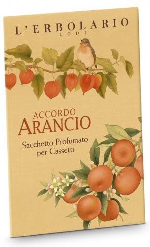 ACCORDO ARANCIO SACCHETTO PROFUMATO PER CASSETTI - Farmaunclick.it