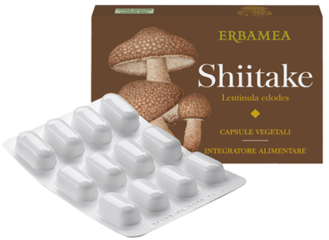 SHITAKE 24 CAPSULE VEGETALI - Farmaunclick.it