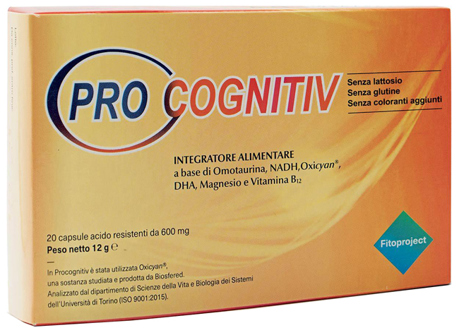 PROCOGNITIV 20 CAPSULE 12 G - Farmaunclick.it