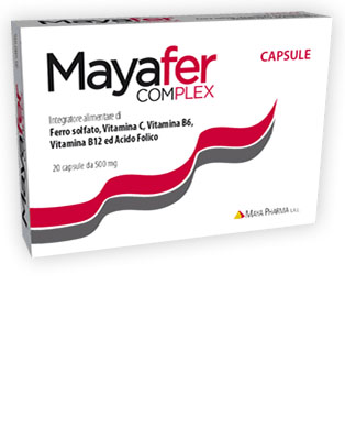 MAYAFER COMPLEX 20 CAPSULE BLISTER 10 G - Farmaunclick.it