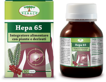 HEPA 65 60 CAPSULE FLACONE 28,8 G - Farmaunclick.it