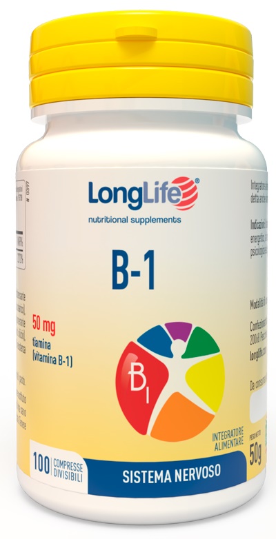 LONGLIFE B1 100 COMPRESSE 50 MG - Farmaunclick.it