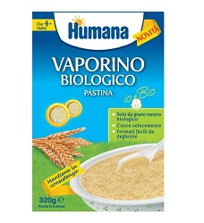 HUMANA VAPORINO PASTINA BIOLOGICA 320 G - Farmaunclick.it