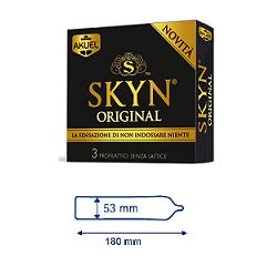 PROFILATTICO ANSELL AKUEL SKIN ORIGINAL 3 PEZZI - Farmaunclick.it