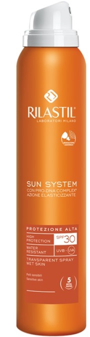 RILASTIL SUN SYSTEM PHOTO PROTECTION THERAPY SPF30 TRANSPARENT SPRAY 200 ML - Farmaunclick.it