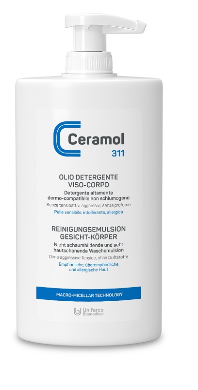 CERAMOL OLIO DETERGENTE VISO/CORPO 400 ML - Farmaunclick.it