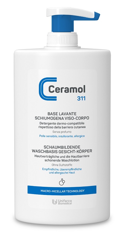CERAMOL BASE LAVANTE SCHIUMOGENA 400 ML - Farmaunclick.it