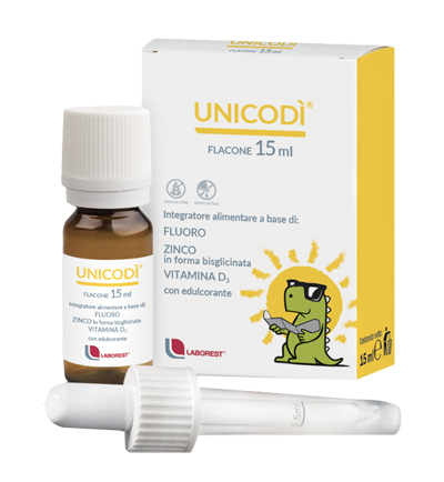 UNICODI' 15 ML FLUORO ZINCO VITAMINA D3 - Farmaunclick.it