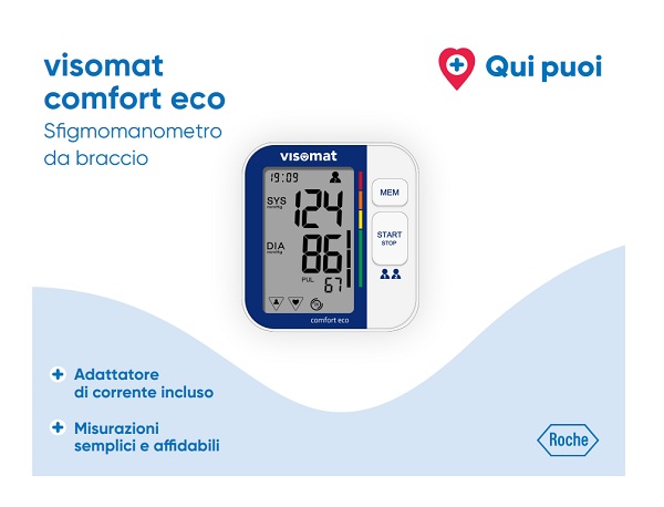 MISURATORE DI PRESSIONE VISOMAT ECO PLUS - Farmaunclick.it