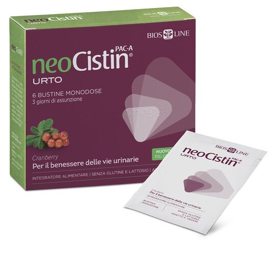 NEOCISTIN PAC A URTO 6 BUSTINE MONODOSE - Farmaunclick.it