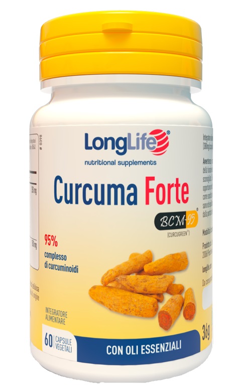 LONGLIFE CURCUMA FORTE 60 CAPSULE VEGETALI - Farmaunclick.it