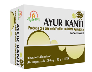 AYUR KANTI 60 COMPRESSE 1 G - Farmaunclick.it