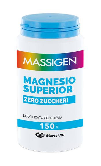 MASSIGEN MAGNESIO SUPERIOR ZERO ZUCCHERI 150 G - Farmaunclick.it
