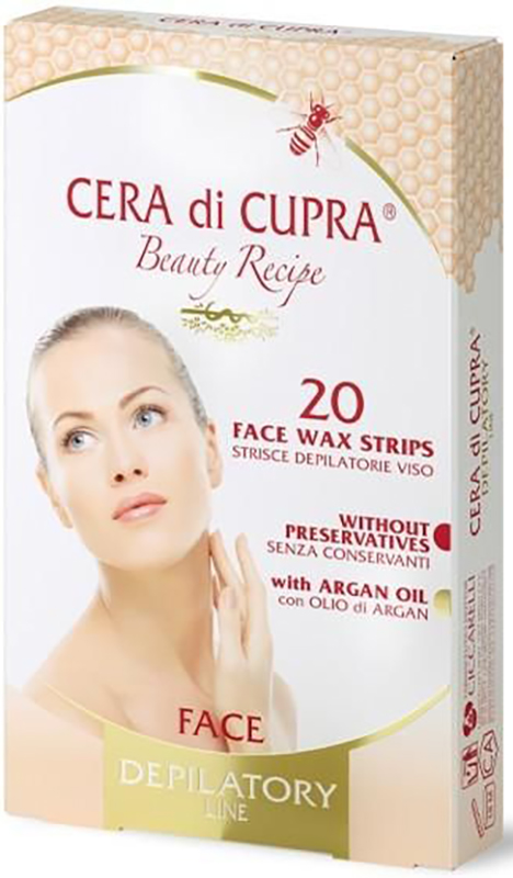 CERA DI CUPRA STRISCE DEPILATORIE VISO 20 PZ - Farmaunclick.it