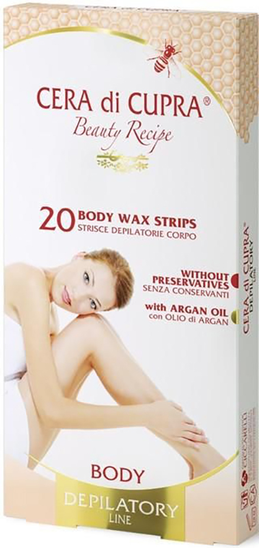 CERA DI CUPRA STRISCE DEPILATORIE CORPO 20 PZ - Farmaunclick.it