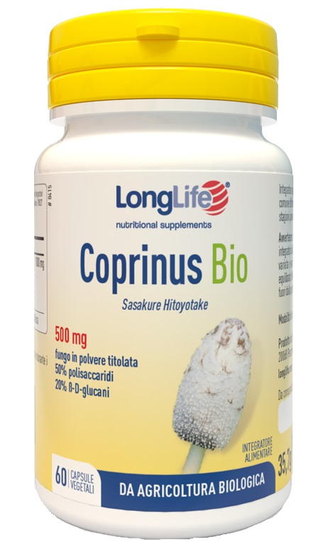 LONGLIFE COPRINUS BIO 60 CAPSULE - Farmaunclick.it