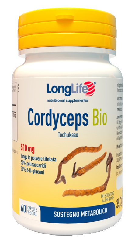 LONGLIFE CORDYCEPS BIO 60 CAPSULE - Farmaunclick.it