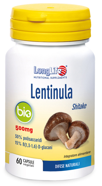 LONGLIFE LENTINULA BIO 60 CAPSULE - Farmaunclick.it