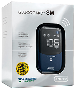 GLUCOCARD SM METER KIT MISURAZIONE GLICEMIA USO DOMICILIARE - Farmaunclick.it