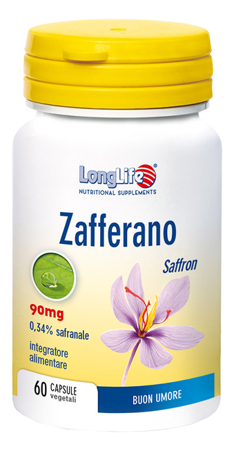 LONGLIFE ZAFFERANO 60 CAPSULE - Farmaunclick.it