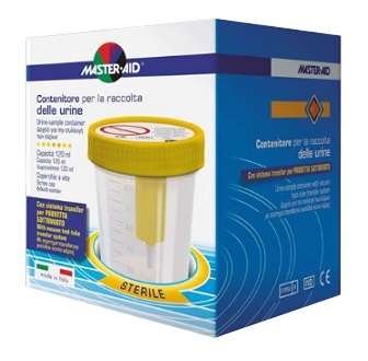 CONTENITORE RACCOLTA URINA SOTTOVUOTO MASTER-AID 120 ML - Farmaunclick.it